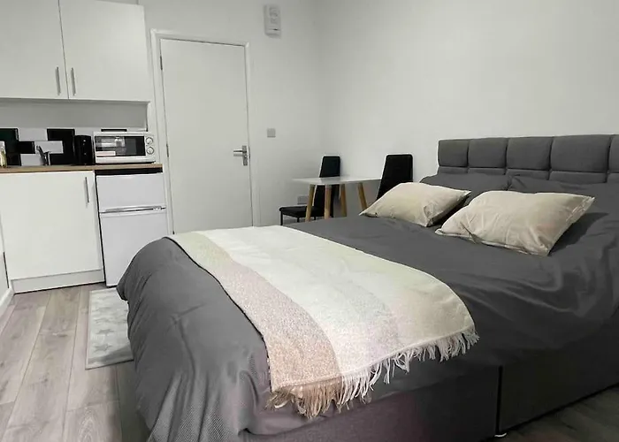 Studio Flat Private Shower Wc And Kitchenette